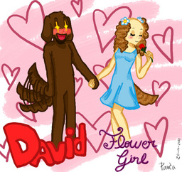 David DavidxFlower_Girl Flower_Girl Panda_(Artist) (700x662, 203.3KB)