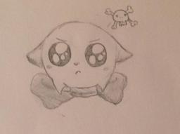 KirbyScout_(Artist) Lucy sketch (864x645, 38.6KB)