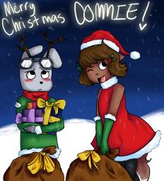 Carmen_(Artist) Christmas Justin JustinxMolly Molly (908x1000, 559.0KB)